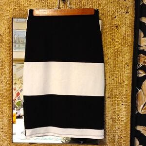 Dramatic Black and White LuLaRoe Skirt